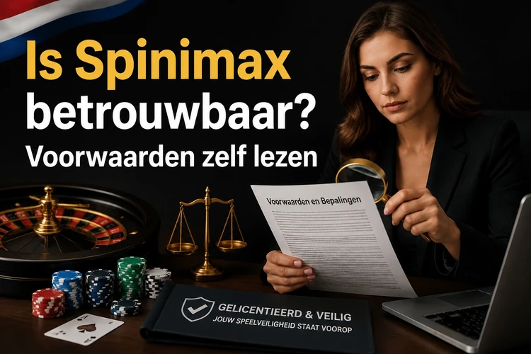 Is Spinimax betrouwbaar? Voorwaarden zelf lezen