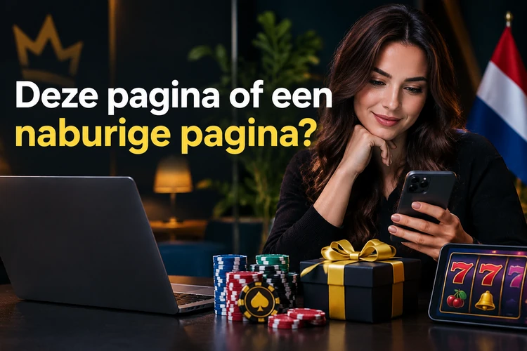 Deze pagina of een naburige pagina?
